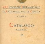 1907  Venezia   Catalogo della Biennale