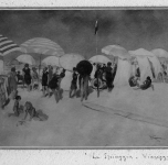 1919 La spiaggia Viareggio